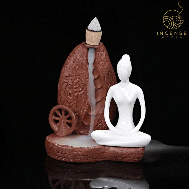 Yoga Girl Incense Burner by incenseocean