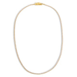 Classic Thin Tennis Necklace by By Adina Eden