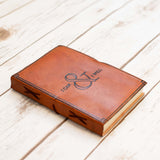 I Can And I Will Quote Leather Journal - 7x5 by Soothi