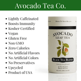 2 Pack Avocado Leaf Tea Black Tea Blend by Avocado Tea Co.