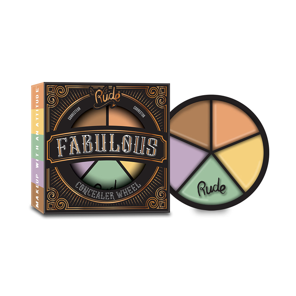 RUDE Fabulous Concealer Wheel - Corrector