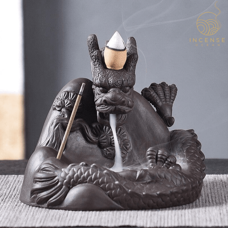 Creative Dragon Incense Burner by incenseocean