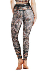 Espresso Yourself Printed Yoga Leggings by Yoga Democracy