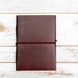 Dark Brown Leather Journals - 5x7 by Soothi