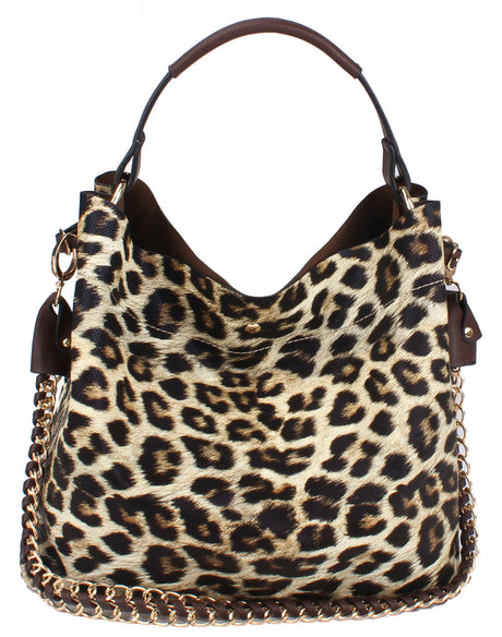 Fashion Animal Print Hobo with Pouch by hfstylish