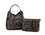 Fashion Animal Print Hobo with Pouch by hfstylish