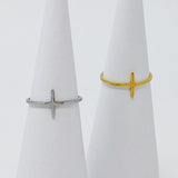 Side Cross Ring by Ellisonyoung.com