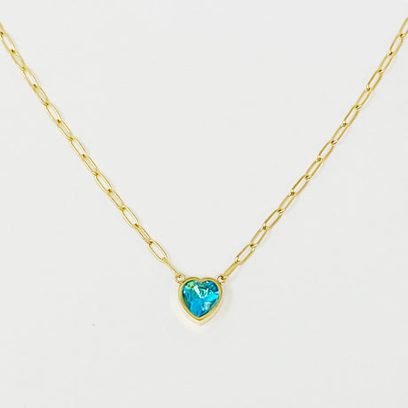 Chained To My Heart Necklace by Ellisonyoung.com