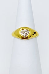 Shine Me Heart Ring by Ellisonyoung.com