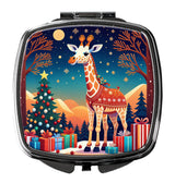 Giraffe Christmas Compact Mirror by Caroline's Treasures