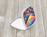 Colorful Asters Compact Mirror by Caroline's Treasures