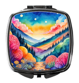 Colorful Brunia Compact Mirror by Caroline's Treasures