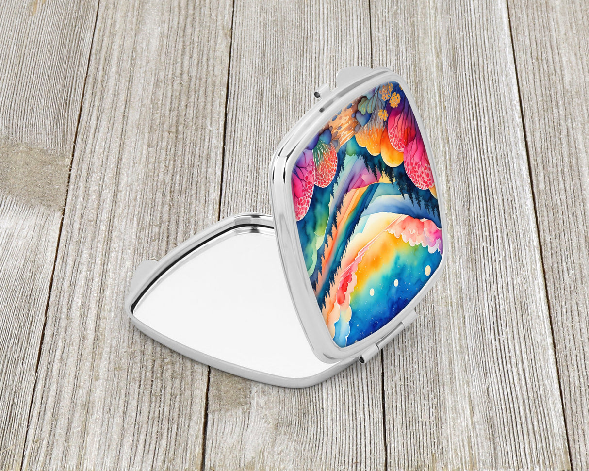 Colorful Brunia Compact Mirror by Caroline's Treasures