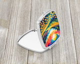 Colorful Buttercups Compact Mirror by Caroline's Treasures