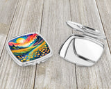 Colorful Buttercups Compact Mirror by Caroline's Treasures