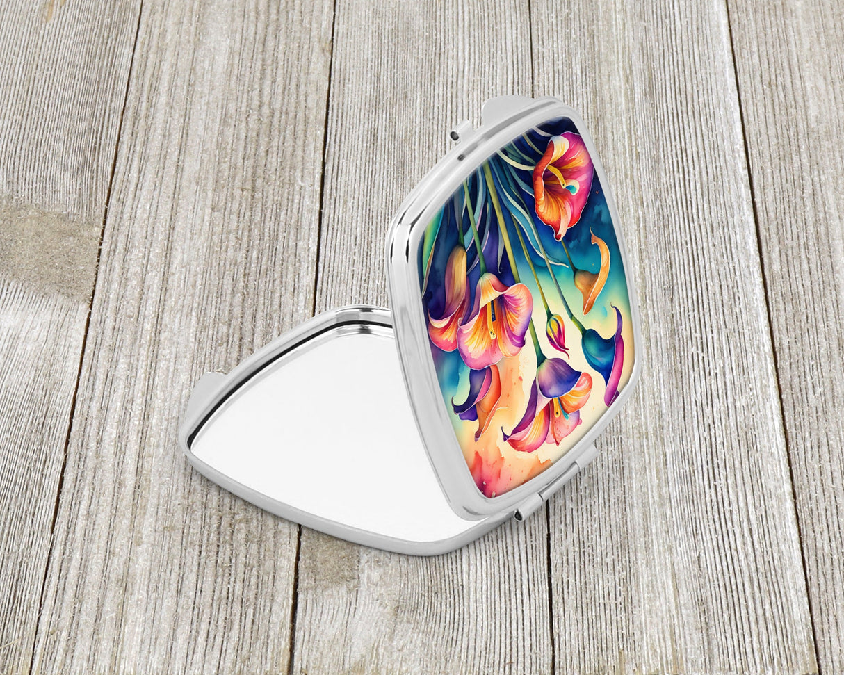 Colorful Calla Lilies Compact Mirror by Caroline's Treasures