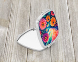 Colorful Dahlias Compact Mirror by Caroline's Treasures