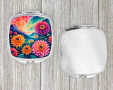 Colorful Dahlias Compact Mirror by Caroline's Treasures