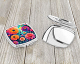 Colorful Dahlias Compact Mirror by Caroline's Treasures