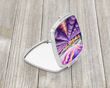 Colorful English Lavender Compact Mirror by Caroline's Treasures