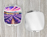 Colorful English Lavender Compact Mirror by Caroline's Treasures