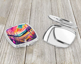 Colorful Liatris Compact Mirror by Caroline's Treasures