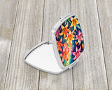 Colorful Lilies Compact Mirror by Caroline's Treasures