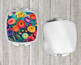 Colorful Ranunculus Compact Mirror by Caroline's Treasures