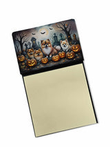 Pomeranian Spooky Halloween Sticky Note Holder by Caroline's Treasures