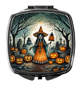 La Llorona Skeleton Spooky Halloween Compact Mirror by Caroline's Treasures