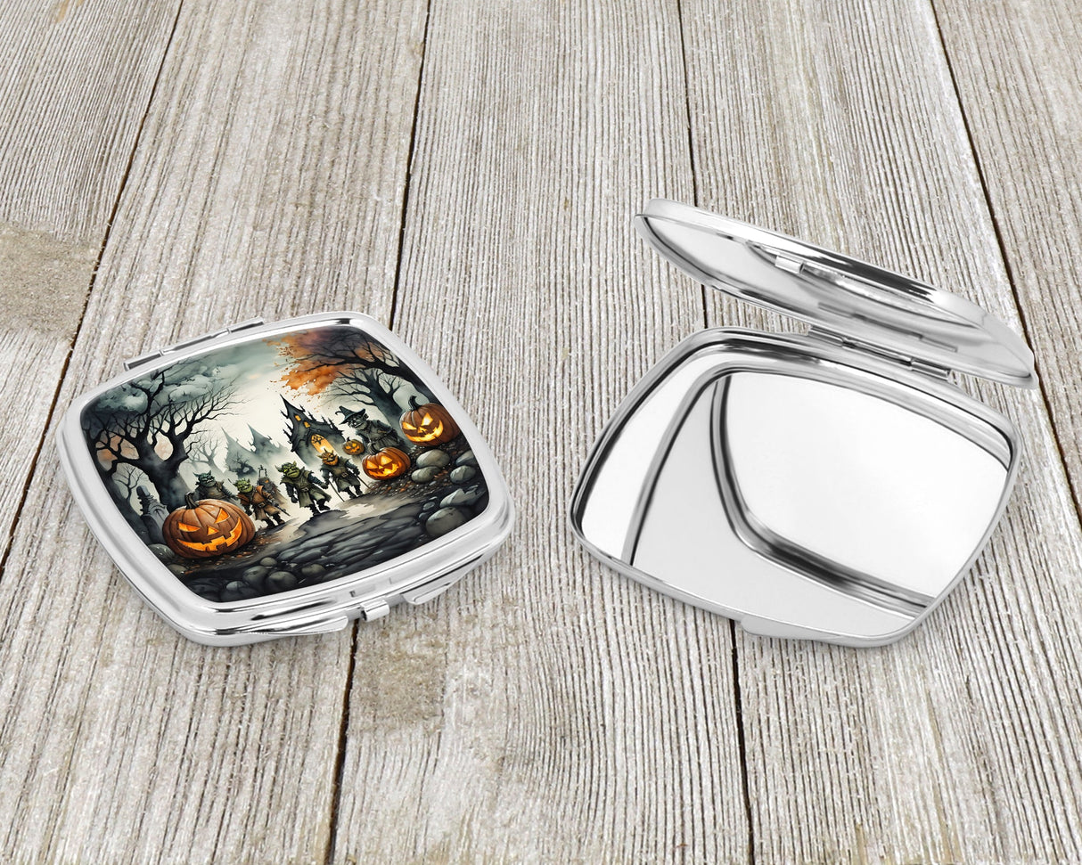 Orcs Spooky Halloween Compact Mirror by Caroline's Treasures