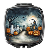 Ghosts Spooky Halloween Compact Mirror by Caroline's Treasures