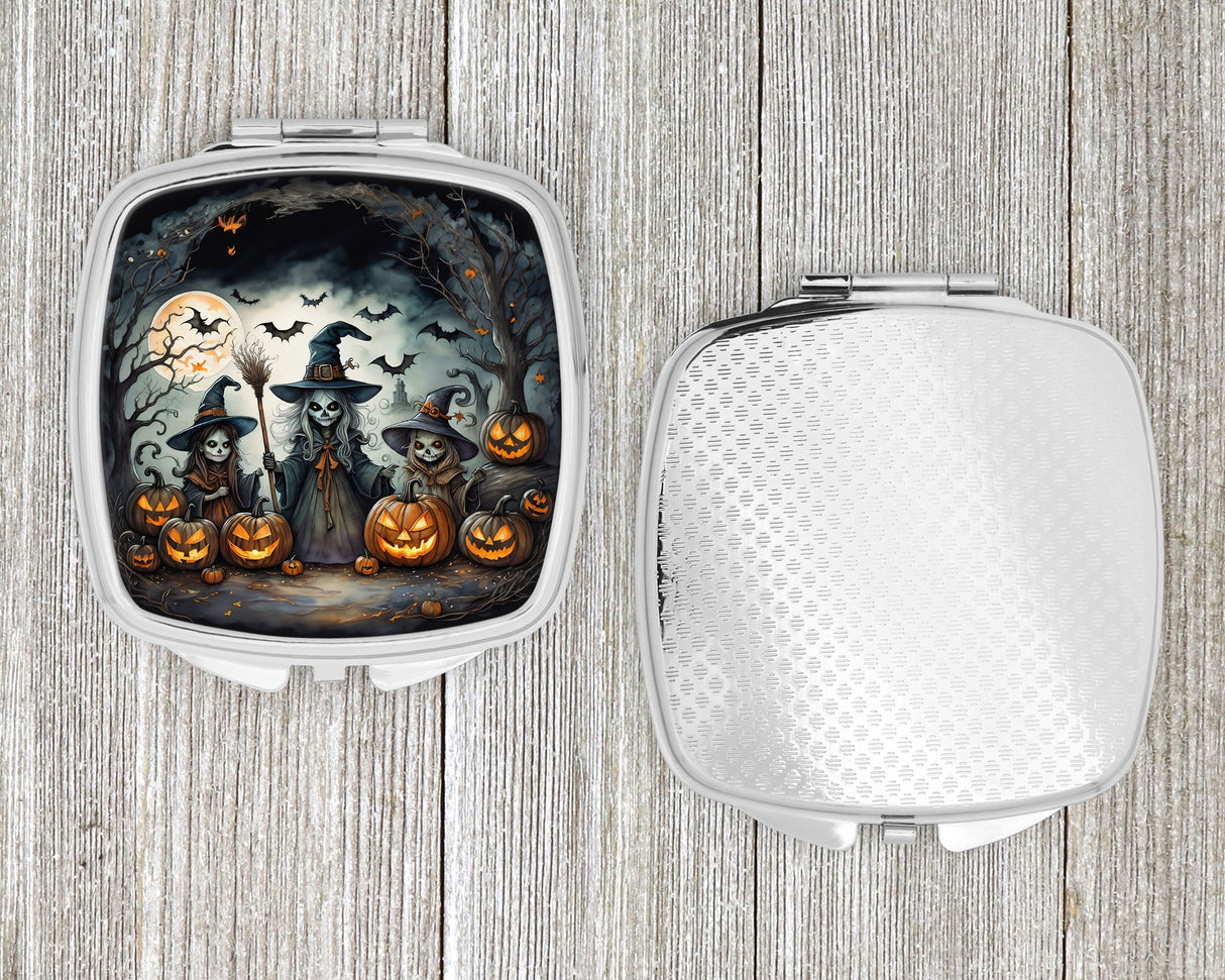 Witches Spooky Halloween Compact Mirror by Caroline's Treasures