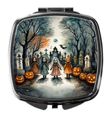 Creepy Dolls Spooky Halloween Compact Mirror by Caroline's Treasures