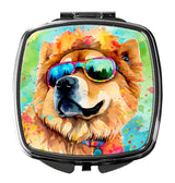 Chow Chow Hippie Dawg Compact Mirror by Caroline's Treasures