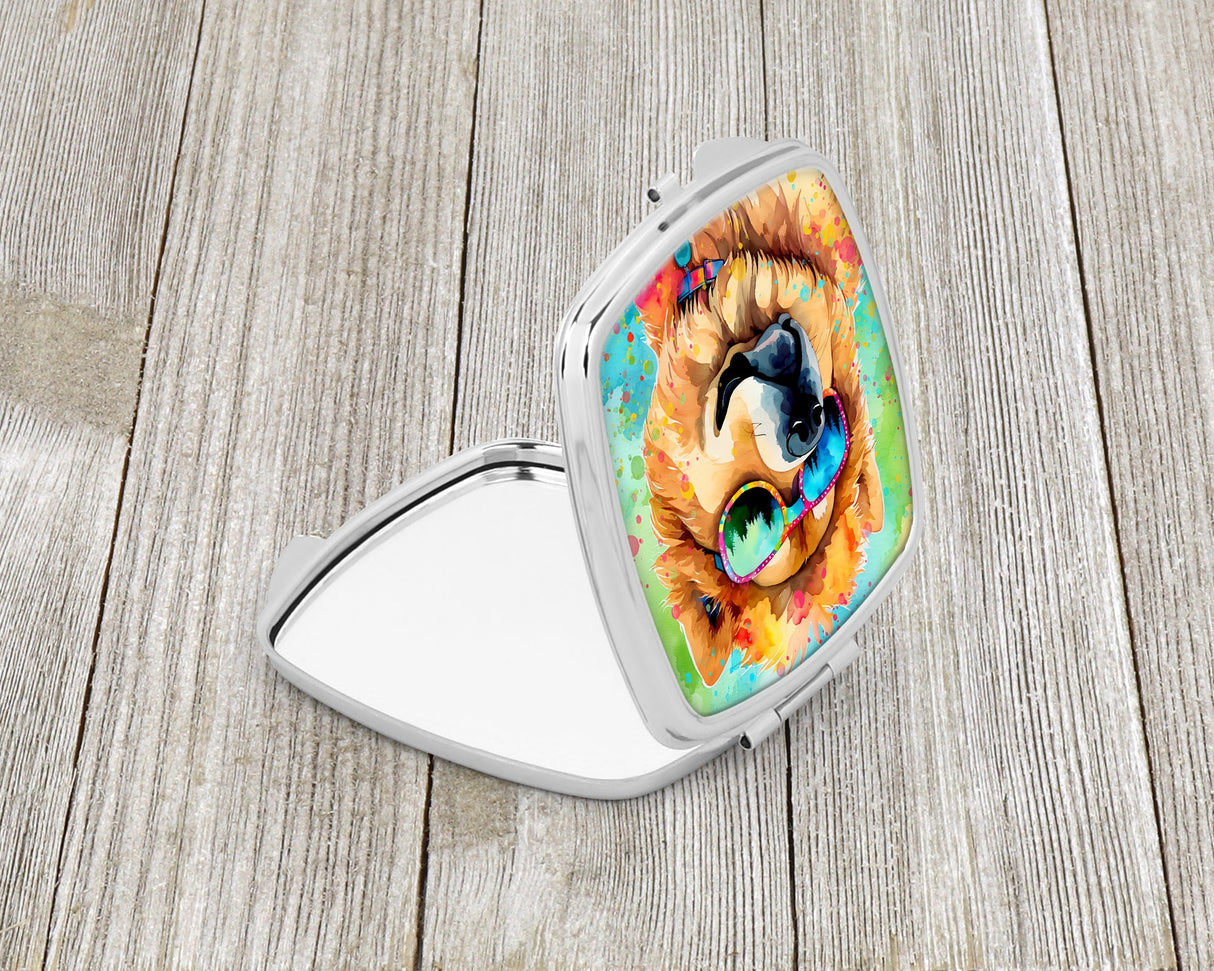 Chow Chow Hippie Dawg Compact Mirror by Caroline's Treasures