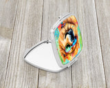 Chow Chow Hippie Dawg Compact Mirror by Caroline's Treasures