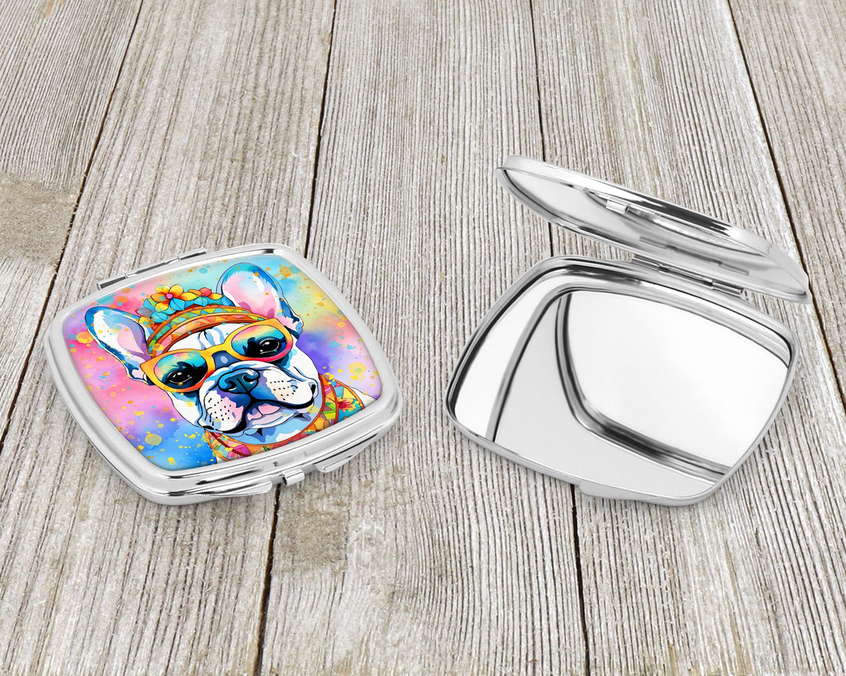 French Bulldog Hippie Dawg Compact Mirror by Caroline's Treasures