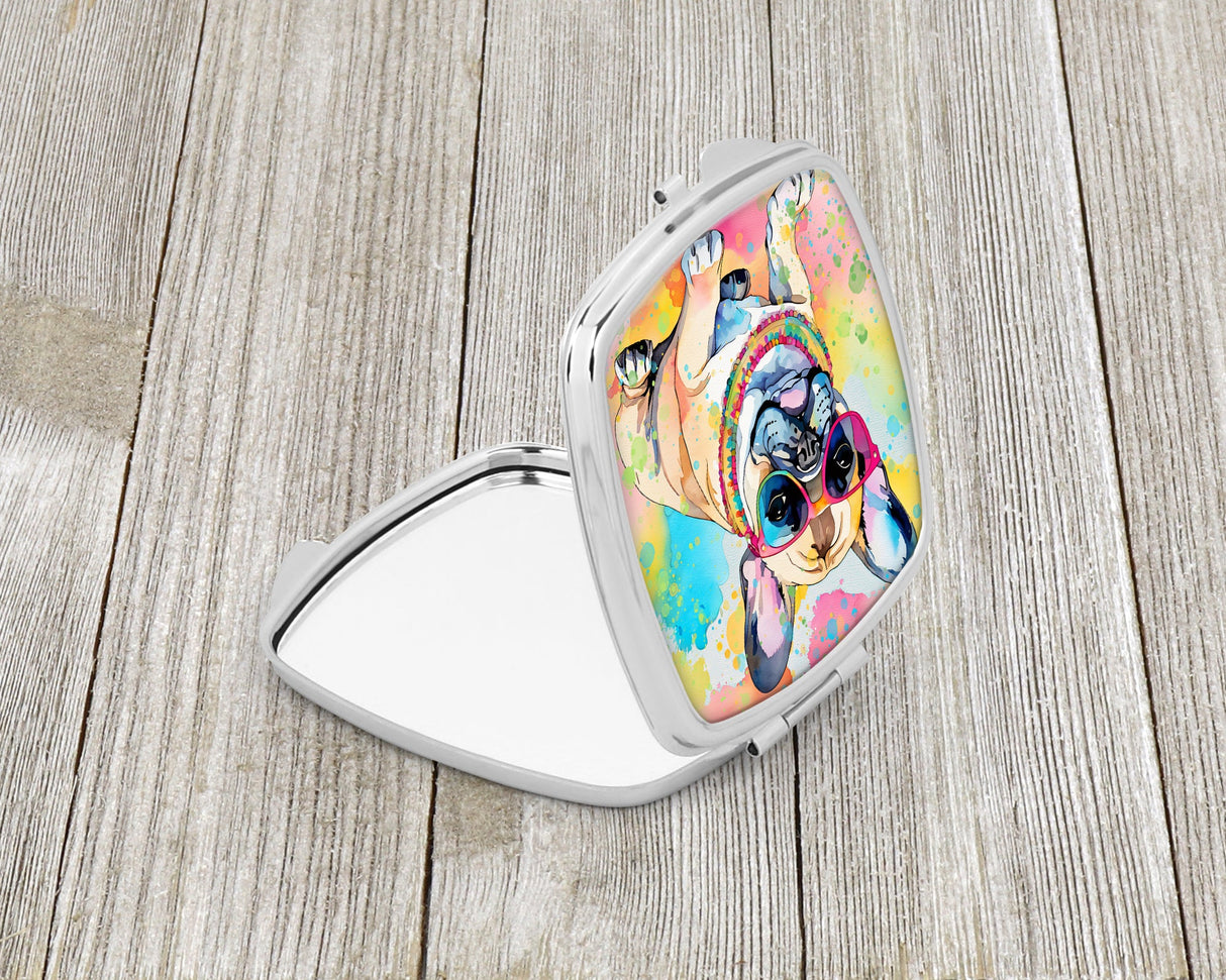 French Bulldog Hippie Dawg Compact Mirror by Caroline's Treasures