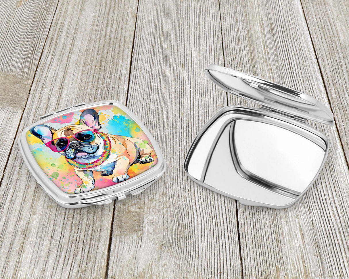 French Bulldog Hippie Dawg Compact Mirror by Caroline's Treasures