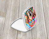 Weimaraner Hippie Dawg Compact Mirror by Caroline's Treasures