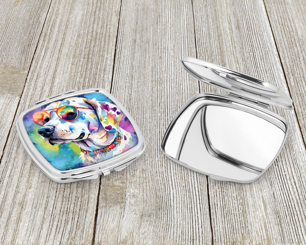 Hippie Dawg Compact Mirror by Caroline's Treasures