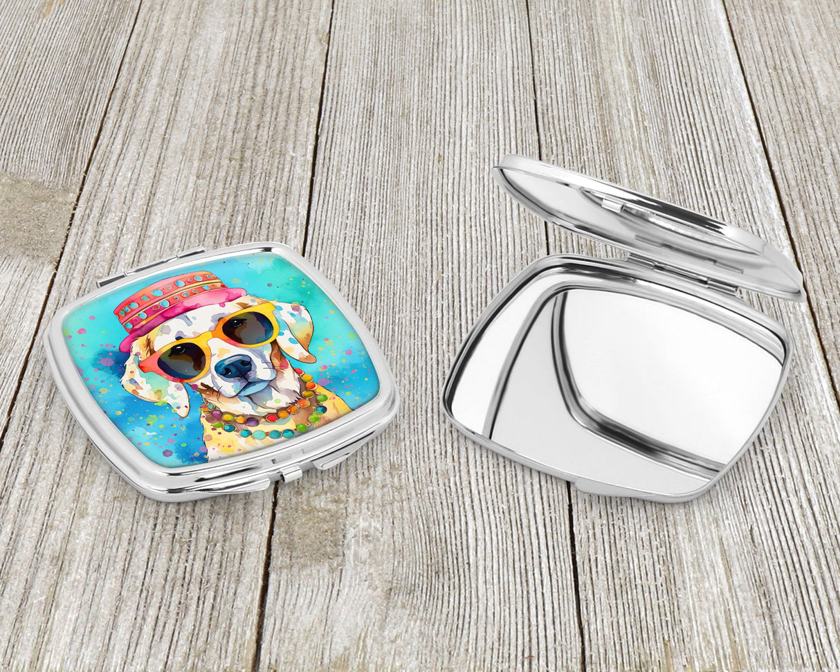 Hippie Dawg Compact Mirror by Caroline's Treasures