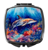 Dolphin Compact Mirror by Caroline's Treasures