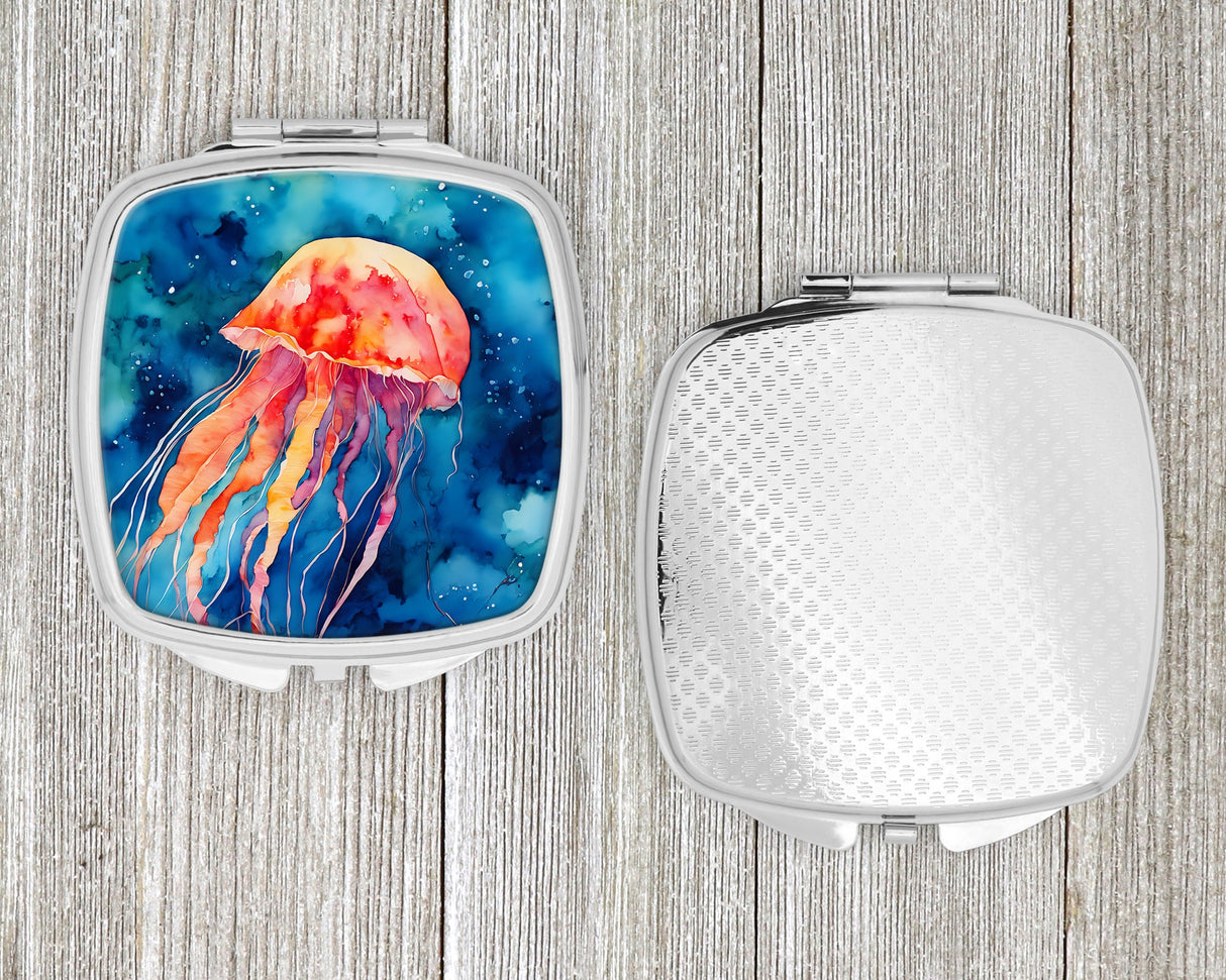 Jellyfish Compact Mirror by Caroline's Treasures