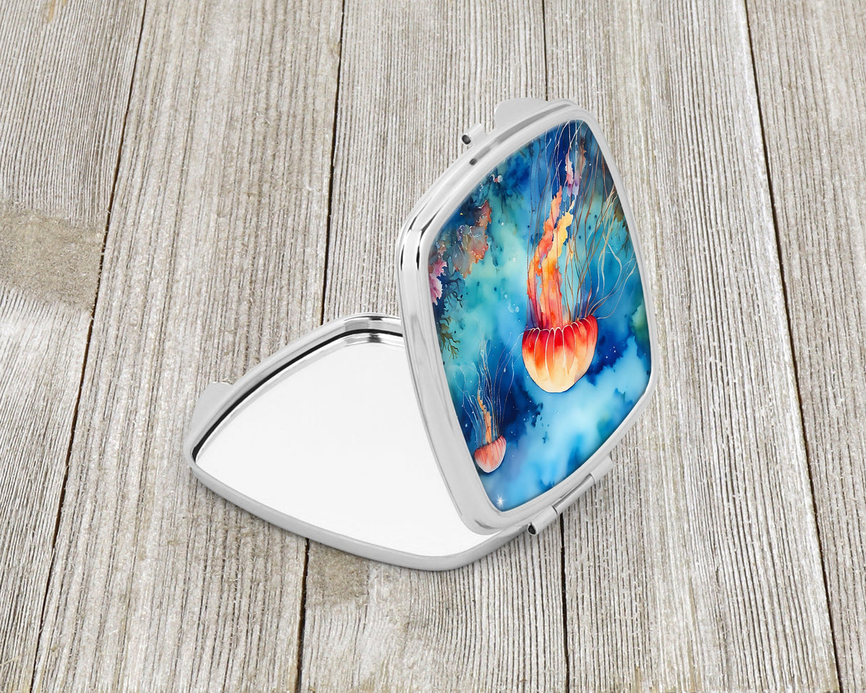 Jellyfish Compact Mirror by Caroline's Treasures