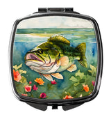 Largemouth Bass Compact Mirror by Caroline's Treasures