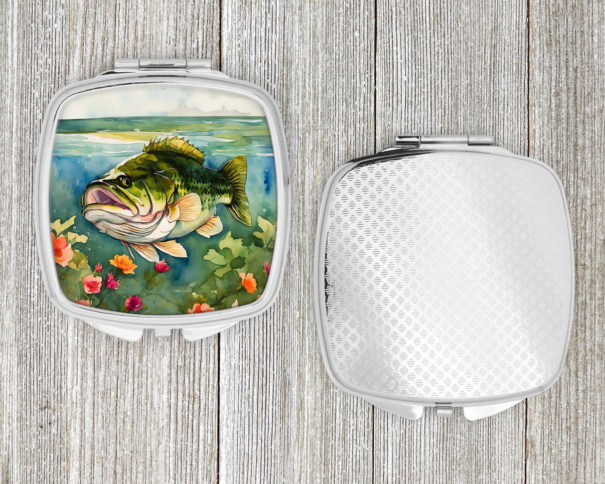 Largemouth Bass Compact Mirror by Caroline's Treasures