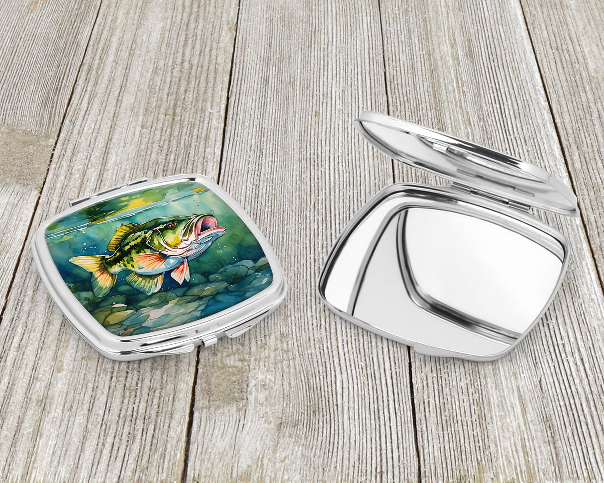 Largemouth Bass Compact Mirror by Caroline's Treasures