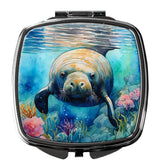 Manatee Compact Mirror by Caroline's Treasures